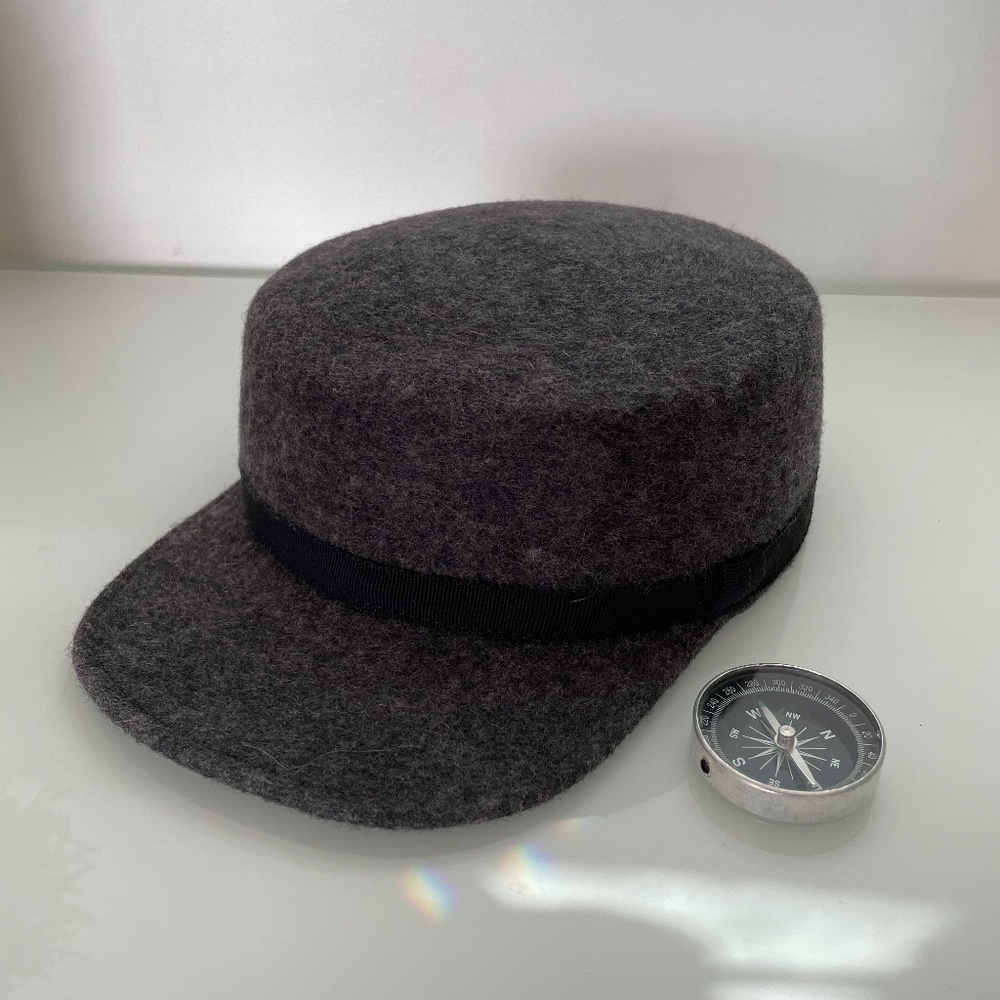 Mote Wool Felt Hat Made in Denmark Grey
